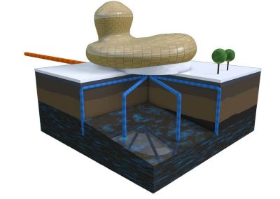 Schéma - Centrale de production thermique et frigorifique