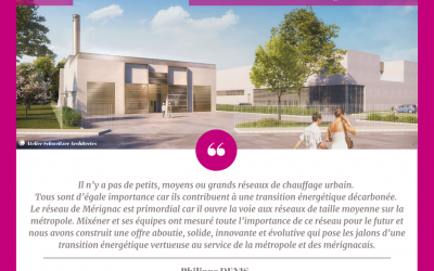 Mixéner devient concessionnaire du nouveau réseau de chaleur de Mérignac Centre !