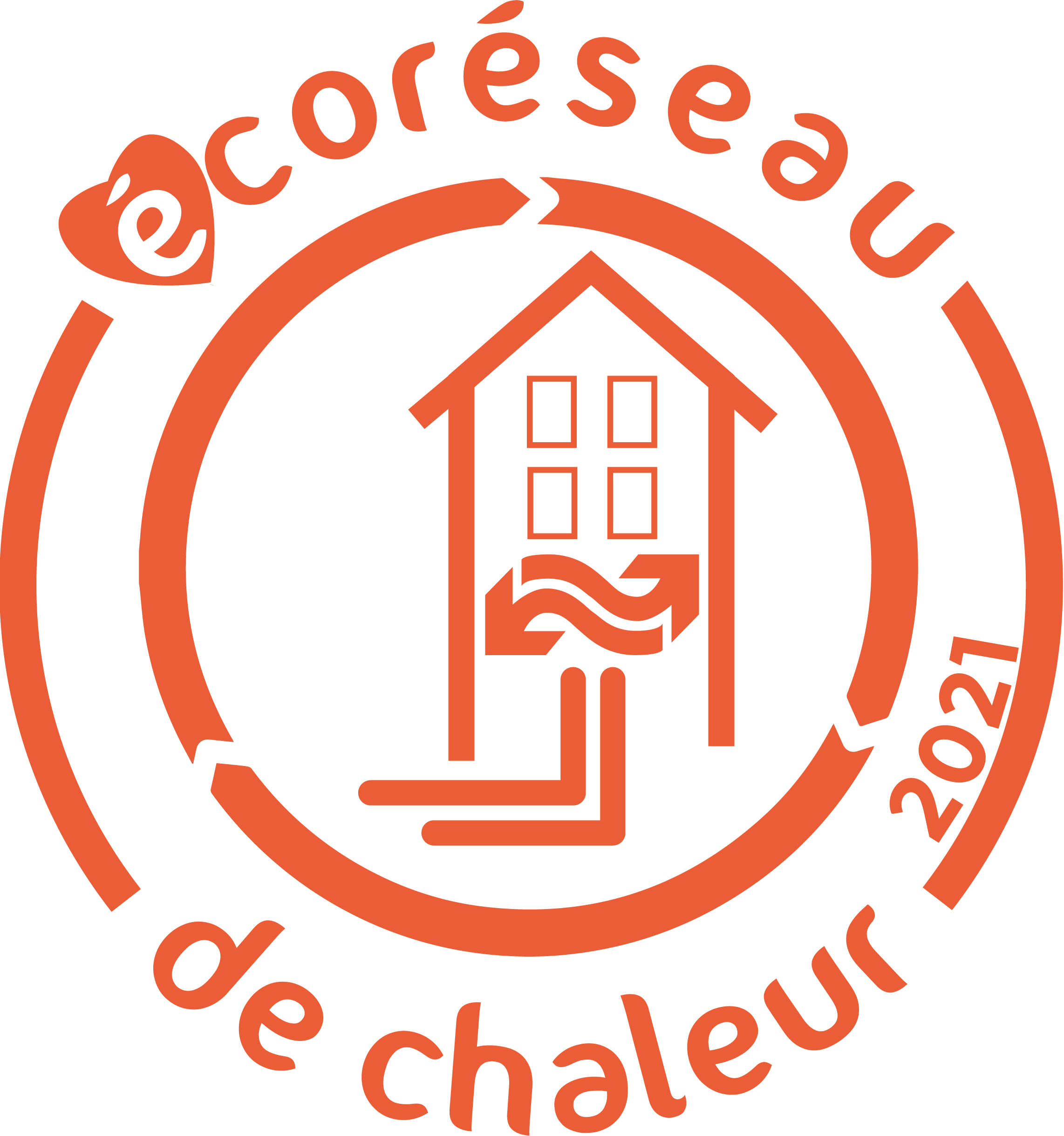 logo label écoréseau de chaleur