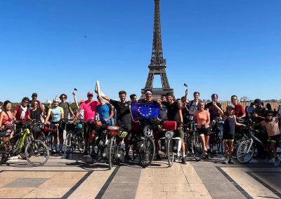 FINISH du voyage de l'équipe VELOWTECH